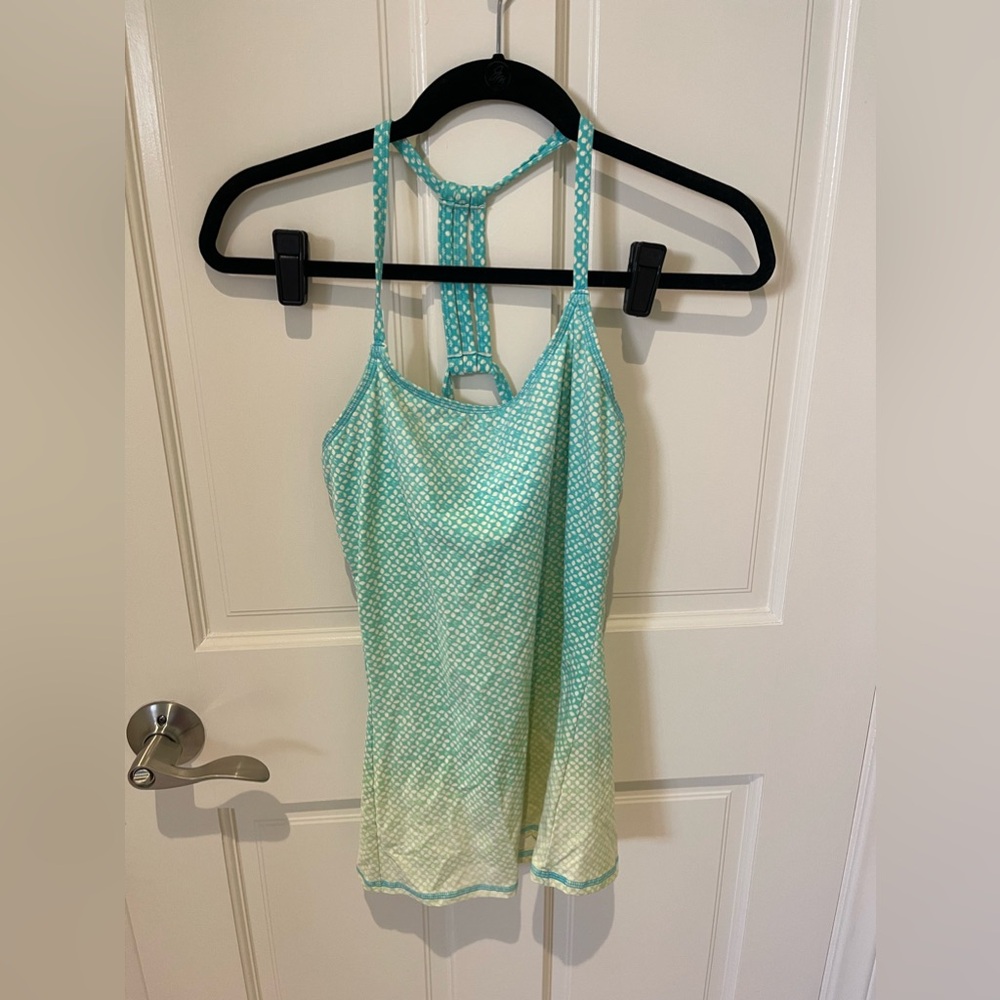 Turquoise O’neil workout top size M